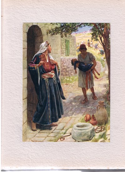The Shunammite Woman, illustration from 